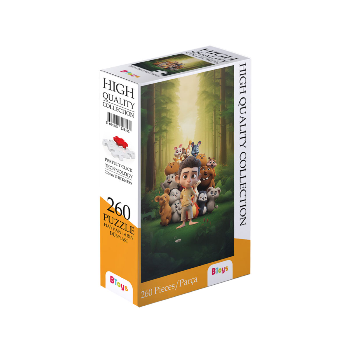 空箱260枚 260 Parça Puzzle - BToys - Çocuğa Değer Verir
