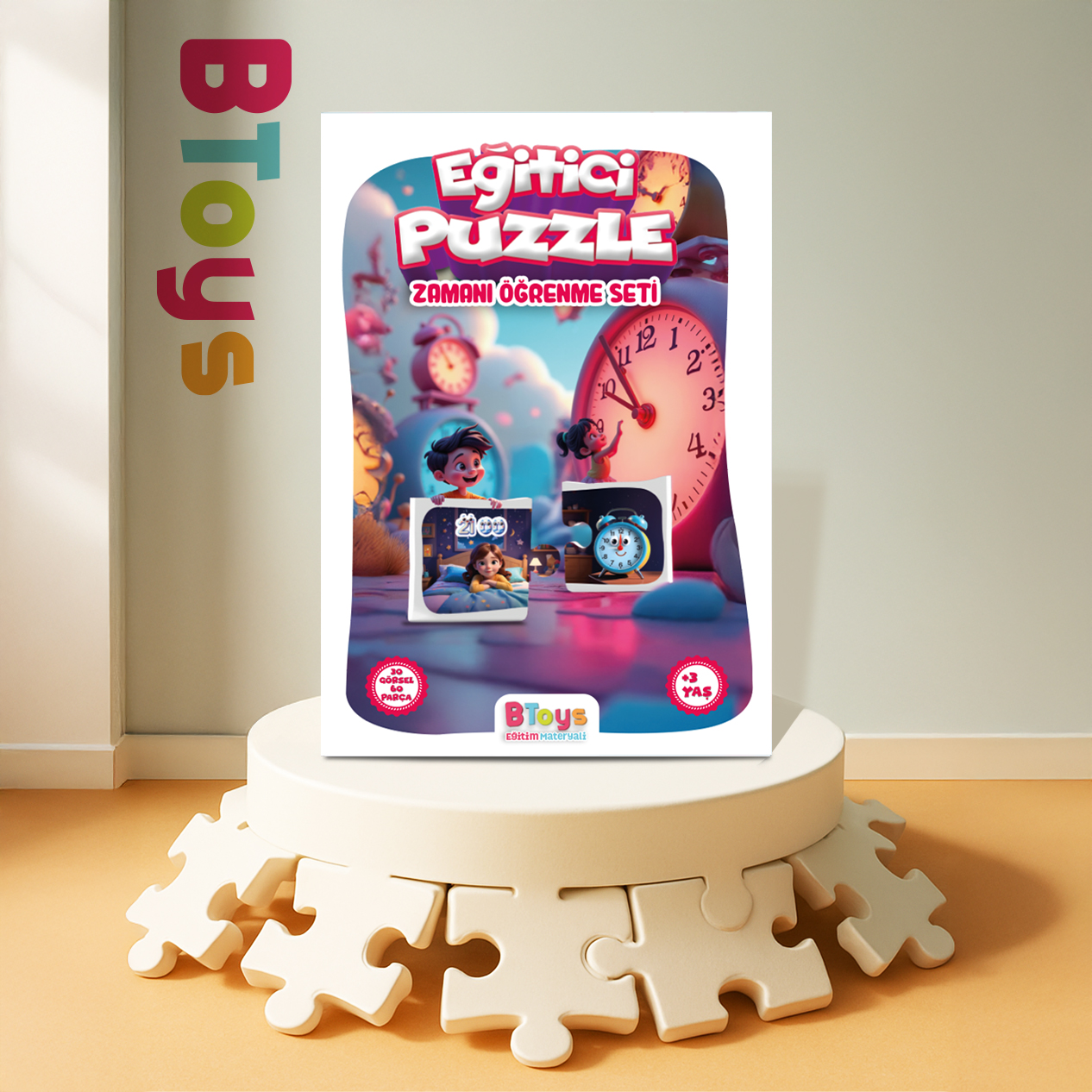 Eğitici Puzzle - BToys - Çocuğa Değer Verir